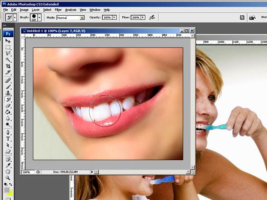 Jak bělit zuby ve Photoshopu?