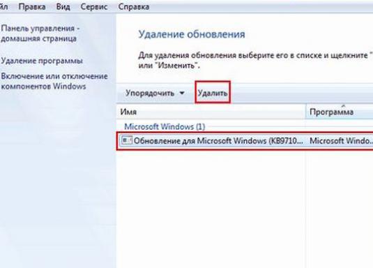 Jak mohu odinstalovat aktualizace systému Windows 7?